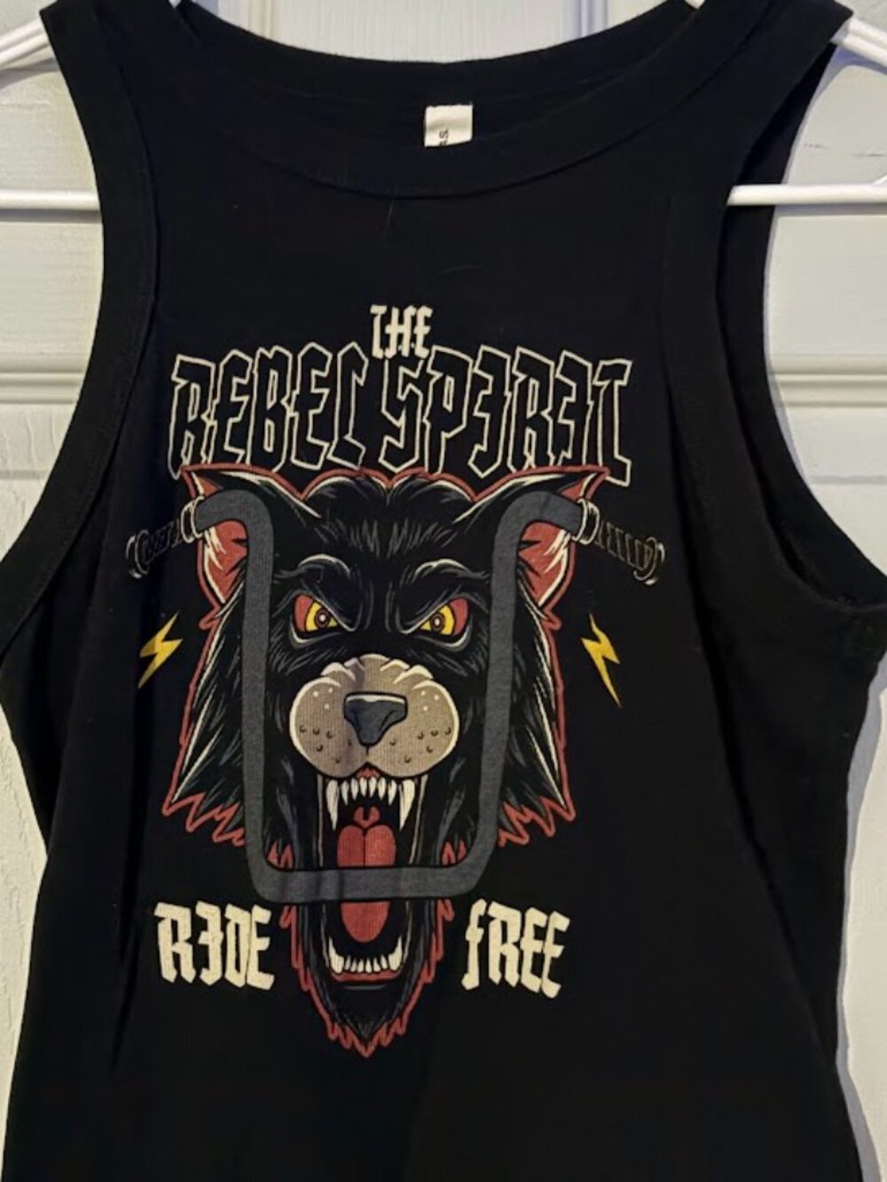 Bella + Canvas "The Rebel Spirit" Graphic Baby Tee Tank